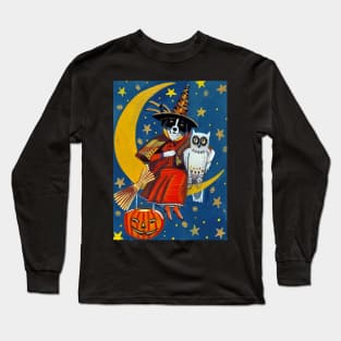 Starry Moon witch Long Sleeve T-Shirt